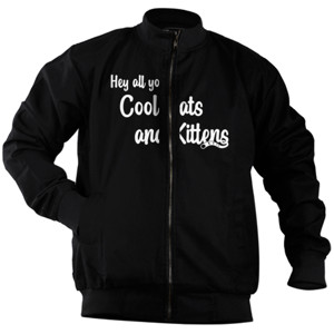 Jaket Bomber hey all you cool cats  and kittens 2