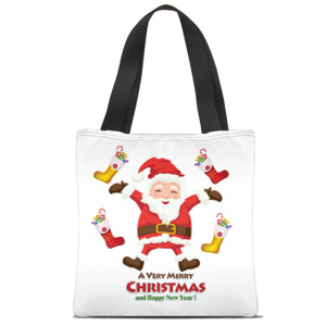 Tas Tote Fullprint Merry Christmas 4