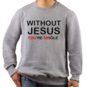 Jaket Sweater Without Jesus
