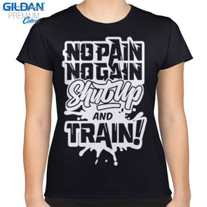 Kaos KAOS UNIK NO PAIN NO GAIN (QUOTES)