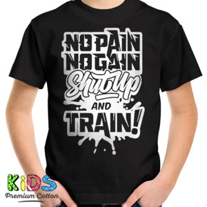 Kaos KAOS UNIK NO PAIN NO GAIN (QUOTES)