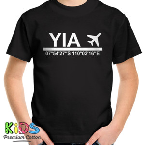 Kaos Kode IATA Bandara Internasional Yogyakarta YIA