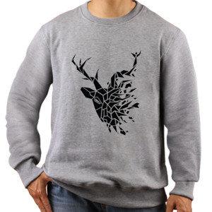 Jaket Sweater GAMMA : Digitalized Break Out (Black)