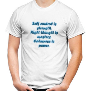 Kaos Self control is strength