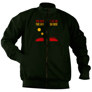 Jaket Bomber Quote Motivasi