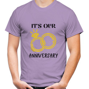 Kaos Couple Cincin Anniversary - Pria Wanita