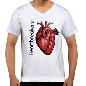 Kaos  Sweater Heartbreakers Design