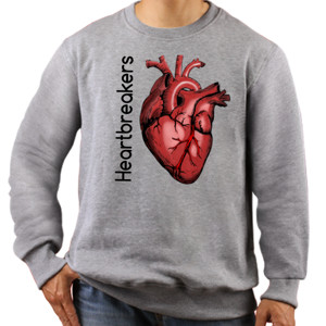 Jaket Sweater Sweater Heartbreakers Design
