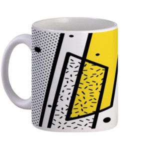 Mug Neo memphis background 17