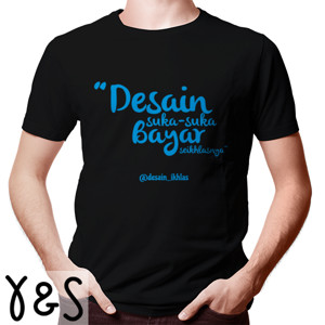 Kaos desain ikhlas versi 2