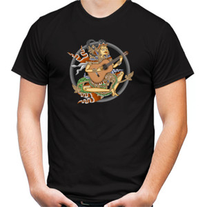 Kaos wayang melody 1 klasik black
