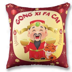 Bantal Imlek chinese new year gong xi fa cai 2022  