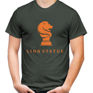 Kaos Distro Lion statue