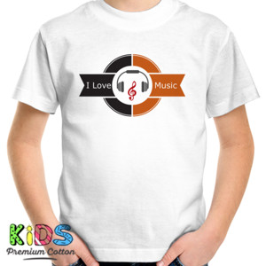 Kaos DISTRO I LOVE MUSIC