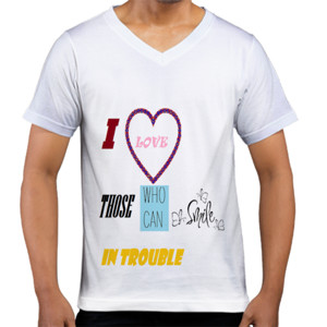 Kaos  kaos i love smile