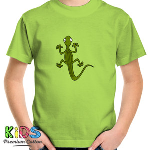 Kaos Kaos Anak Gambar Horned Lizard