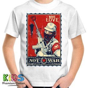 Kaos MAKE LOVE NOT WAR