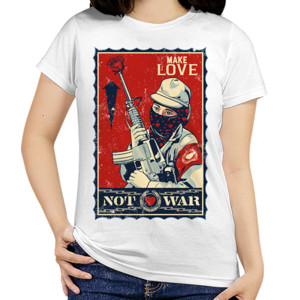 Kaos MAKE LOVE NOT WAR