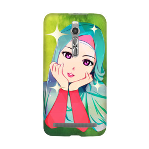 Hijab Cartoon 4 Casing HP