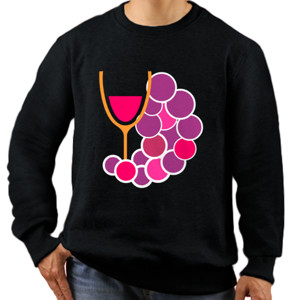 Jaket Sweater Distro Drink Wine Grapes