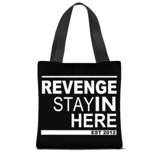 Tas Tote Fullprint RH Tote bag stay here