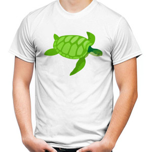 Kaos Distro Green Sea Turtle