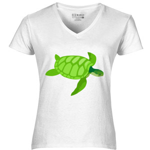 Kaos Distro Green Sea Turtle