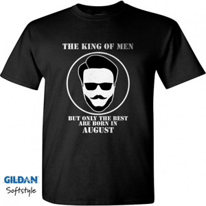 Kaos King Of Men Born In August