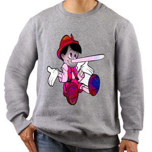 Jaket Sweater Kaos Pinocio