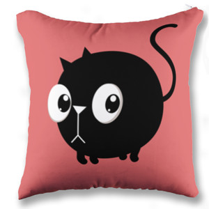 Bantal CUTE BLACK CAT