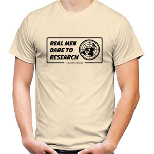 Kaos Real Men Dare to research