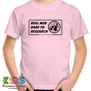 Kaos Real Men Dare to research