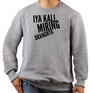 Jaket Sweater Desain 5 terang