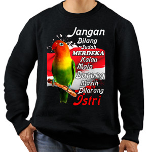 Jaket Sweater Lovebird