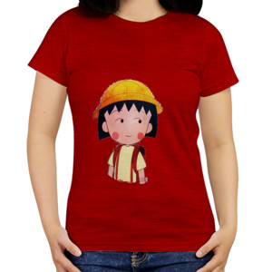 Kaos Chibi maruko Chan Goes to school