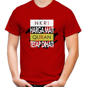 Kaos NKRI Harga Mati Quran Tetap Dihati