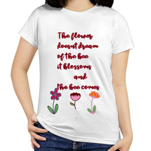 Kaos Kaos Flower Quote