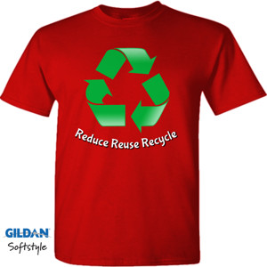 Kaos Reduce Reuse Recycle