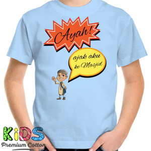 Kaos Kaos Anak, Ayah Ajak Aku ke Masjid