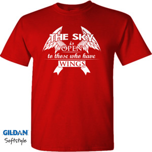Kaos Motivasi Q006 - The Sky Is Open