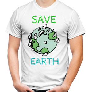 Kaos Custom Save Earth - Customic47