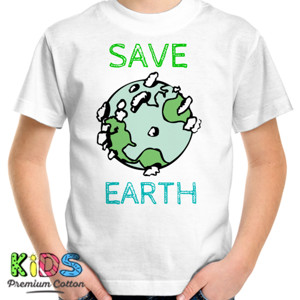 Kaos Custom Save Earth - Customic47