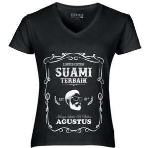 Kaos Classic Suami Terbaik Bulan Agustus