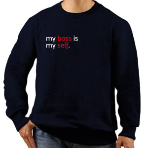 Jaket Sweater My Boss is My Self