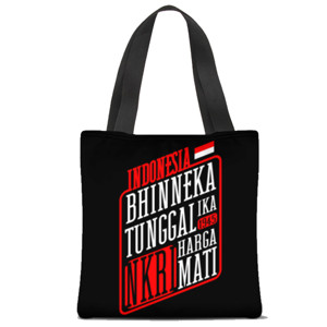 Tas Tote Fullprint Indonesia NKRI 1945 Harga Mati