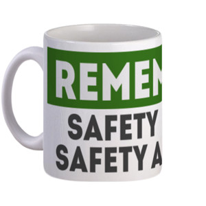 Mug Remember safety
