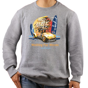 Jaket Sweater Waves California