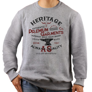 Jaket Sweater Heritage Premium Garments