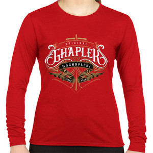Kaos GHAPLEK lengan panjang wanita
