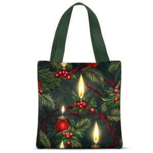 Tas Tote Fullprint Cahaya Natal